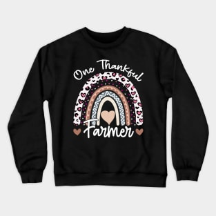 one thankful farmer Crewneck Sweatshirt